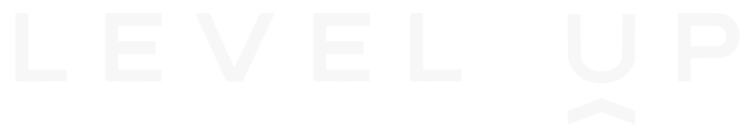 Level Up Wellness White Logo